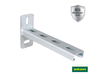 Консоль стінова Walraven BIS RapidStrut® 41x41х2, 5мм | 600мм | BUP1000 (6603864)