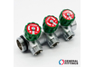 Колектор розподільчий General Fittings FLEXUS 90 | 3 виходи | 1"x3/4" (6300R8C1005V3A)