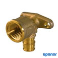 Водорозетка з фланцем 16хRp 1/2&quot; L=43мм латунна Uponor Q&amp;E (1023034)