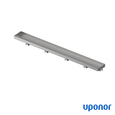 Решітка для лотка 70 см Uponor Aqua Ambient | під плитку | срібло (1136438)