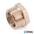 Футорка нікельована 1 1/4"х3/4" ВЗ General Fittings (260044N120500H)