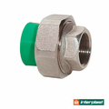 Муфта розбірна 50х1 1/2" Interplast PP-R 125 PN30 з внутрішнім різьбленням (700415012)
