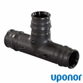 Трійник редукційний 75-25-75 мм PPSU Uponor Q&E (1085083)