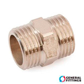 Ніпель латунний нікельований General Fittings 1/2" (260000N040400H)