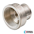 Заглушка латунна нікельована General Fittings 1" ВР (260041N100000A)