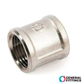 Муфта латунна нікельована General Fittings 1" (260046N101000A)
