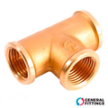 Трійник латунний General Fittings 1/2" ВВВ (270014H040404A)
