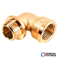 Коліно латунне General Fittings 2" ВЗ (270024H202000A)