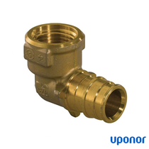 Кутник з внутрішнім різьбленням 25хG 3/4&quot; латунний Uponor Q&amp;E (1023026)