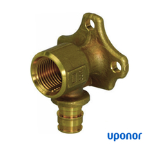 Водорозетка 20хRp 1/2&quot; з фланцем на 3 відп. латунна Uponor Q&amp;E (1059823)