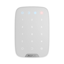Ajax KeyPad Fibra White Дротова сенсорна клавіатура (AJ30864)