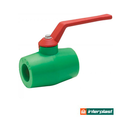 Кран поліпропіленовий 75 мм Interplast PP-R (700370075)