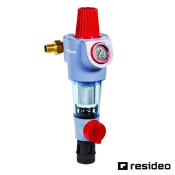 Промивний фільтр з редуктором тиску Resideo Braukmann FK74CS-1/2AA