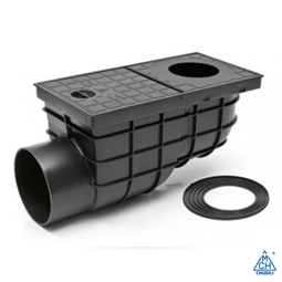 Дощоприймач пластиковий MCH 325G чорний