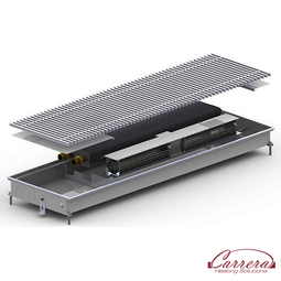Конвектор внутрішньопідлоговий Carrera MV Inox 250.1500.65 + вент. DC24
