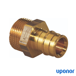Штуцер із зовнішнім різьбленням 20хG 3/4&quot; латунний Uponor Q&amp;E (1033438)