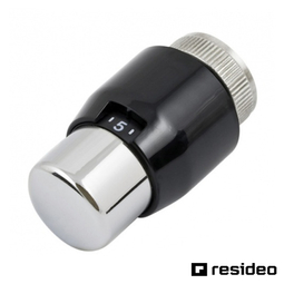 Термоголовка Honeywell Thera-200 Design T4321 М30х1.5 Чорний/Хром