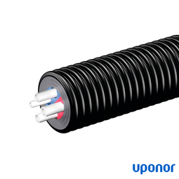 Теплоізольовані труби 2x40x3,7-2x40x5,5/200 Uponor Ecoflex Quattro (1044019)