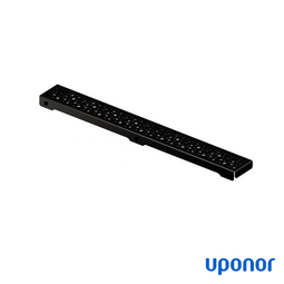 Решітка для лотка 70 см Uponor Aqua Ambient | перфор.| чорна (1136423)