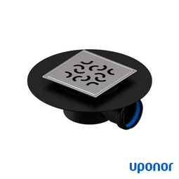 Душовий трап Uponor Aqua Ambient Super/arco FI 50 | 120х120 мм | прохідний (1136465)