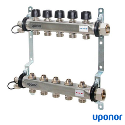 Сталевий колектор Uponor Vario LS 13x3/4 Євро без витратомірів (1088868)