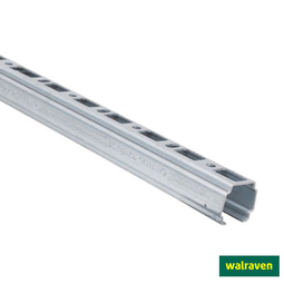 Профіль монтажний С-подібний Walraven BIS RapidRail® WM35 6м | 38x40мм | 2мм (6505635)