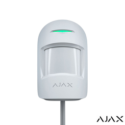 Ajax MotionProtect Plus Fibra White Дротовий датчик руху (AJ31238)
