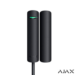Ajax DoorProtect Fibra Black Дротовий датчик відчинення (AJ30853)
