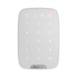 Ajax KeyPad Fibra White Дротова сенсорна клавіатура (AJ30864)