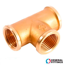 Трійник латунний General Fittings 2" ВВВ (270014H202020A)