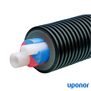 Теплоізольовані труби 50x6,9-25x3,5/175 Uponor Ecoflex Aqua Twin (1018142)