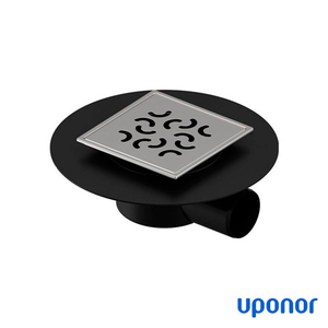 Душовий трап Uponor Aqua Ambient Super/arco FI 50 | 120х120 мм (1136450)
