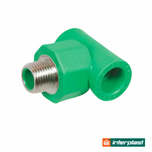 Трійник перехідний 25х1/2" Interplast PP-R 125 PN30 з зовнішнім різьбленням (790152512)