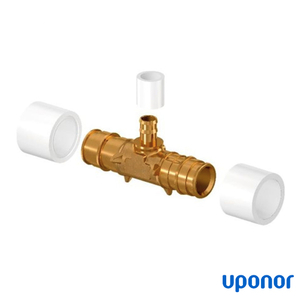 Трійник редукційний 20-9,9-20 мм Uponor Minitec Q&E (1020524)