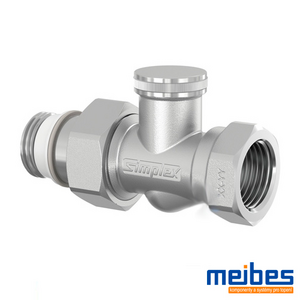 Кран радіаторний прямий Meibes 1/2" DN15 basic line (M1230011)