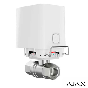 Ajax WaterStop 1/2" DN15 White Jeweller Кран з електроприводом (AJ45644)