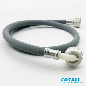Шланг заливний для пральної машини Cotali 3/4" ВВ 2.5 м кутовий (080 07025012)
