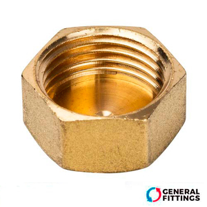 Заглушка латунна General Fittings 1 1/2" ВР (260041H140000A)