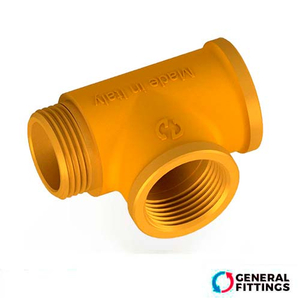 Трійник латунний General Fittings 1/2" ВВЗ (270017H040404A)