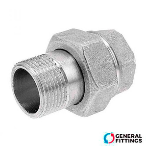 Американка пряма нікельована General Fittings 1/2" ВЗ (2700I2N040400A)