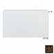 Радіатор сталевий HM Heizkoerper Classic UNI VK Тип 33 500x600 нижнє підключення (3-500633)