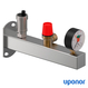 Група безпеки Uponor Fluvia 3 бар | нержавіюча сталь (1136374)