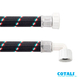 Шланг заливний для пральної машини 2,5 м Cotali 3/4" ВВ PN10 кутовий (080N8T110250)