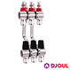 Колектор для теплої підлоги Djoul | 3 контура  | 1" x 3/4" Euro (DJ2016203A-e)